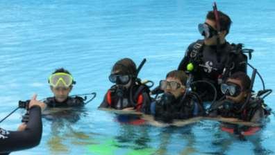 Bubblemaker program and your PADI dive instructor will teach you