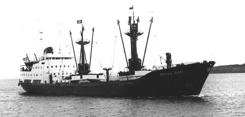 Brita Dan, wrecked 7.11.1964 SYKE conducted the oil removal operation in 2003 and removed remaining heavy fuel oil of 20 tons during May-June in 2003.