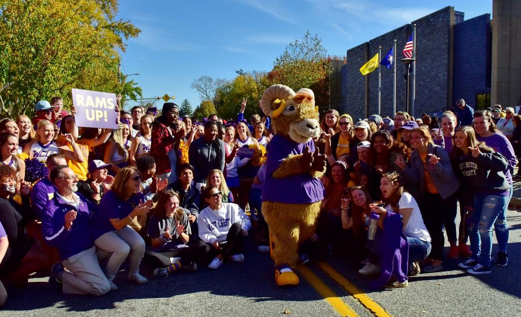 Timeline of WCU s Mascot PAGE 16 2017 Rammy s new look is revealed at the 2017 Homecoming Parade & Football Game: Oct.