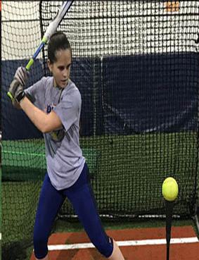 Haylee is not only a student, she is one of our very own a member of our Illinois Venom 16U Girls softball team.