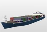 Centre for Maritime Simulations Vessel Data Container Ship CNTNR19L CNTNR19L Ship Details Drafts Length: 398.0 m Draft Fwd: 15.0 m Breadth: 55.