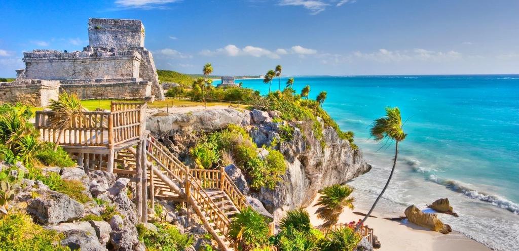 TOURIST SEMBLANCE OF THE HOST PLACE Riviera Maya has the distinction of being the one Caribbean destination with the infrastructure, modern amenities and service philosophy to