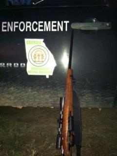 On Nov. 28 th, at approximately 12:25 A.M., while working a night deer hunting complaint, Cpl.