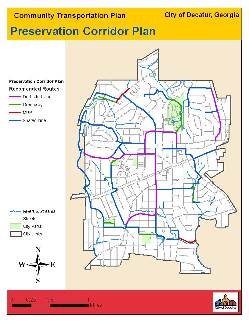 Map 7-3 Preservation Corridor Plan CITY