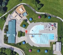 Feature preference results and comments show a strong desire for modern play features (separate areas, climbing walls, lots of shade, lazy river, spray and play areas, water slides, wave pools,