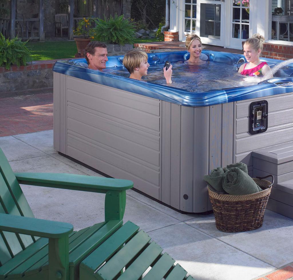 3 Choosing what your hot tub rests on There are four recommended surfaces you can select from and each has their advantages.