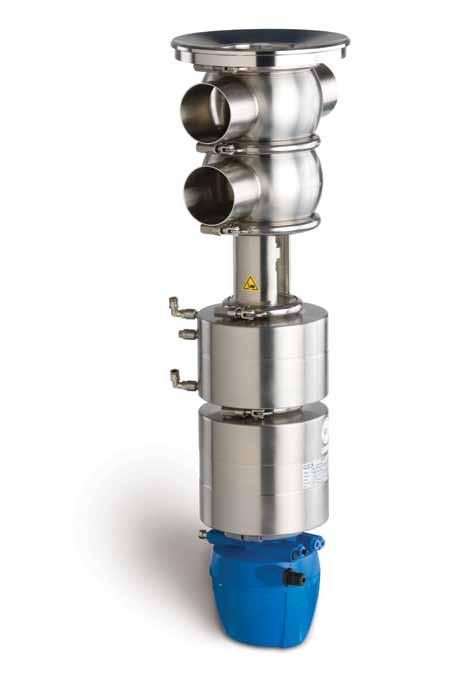 Like the original mixproof 24/7 PMO Valve from GEA Tuchenhagen, using simple geometry and the laws of science, the new mixproof 24/7 PMO Tank Valve generates a natural vacuum and ensures no CIP