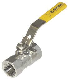 Series - iresafe eneral Information One Piece all Valves ated up to 2,000 psi iresafe to ISO10497/PI 607, high integrity one piece construction reduced bore ball valve, stainless steel body and