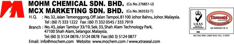 32, Jalan Temenggong, Off Jalan Tampoi, 81100 Johor Bahru, Johor, Malaysia. Tel: + 60-7-3331222 Fax: + 60-7-3320545 / + 60-7-3337919 2. Hazards Identification 2.
