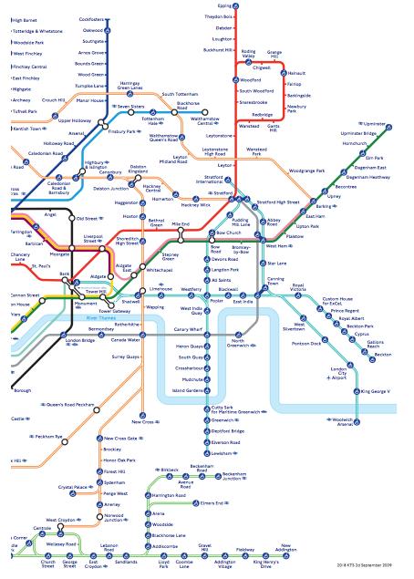 network for London, linking 20 of the Capital s 33