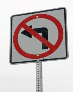 Turn Restriction Signs Draft Plan 4/18/2018 Phase 2 Description: Turn restriction signs prohibit specified turn movements on neighborhood streets.