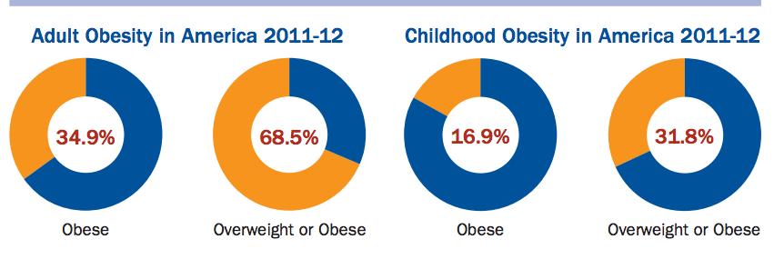 OVERWEIGHT AND OBESITY TRENDS Trust for America s Health (2014).