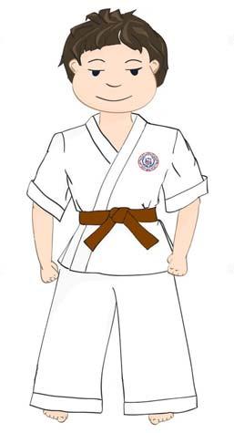 Dress Code Beginners must wear White Belts Novice must wear Green Belts Intermediate must wear Brown Belts Advanced must wear Black Belts --All ages and levels MUST wear an AAU patch-- Safety