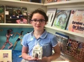 Olivia from 5S has worked really hard on her recent noughts and crosses task Are you an explorer or adventurer? She spent a weekend making her model and painting it to perfection.