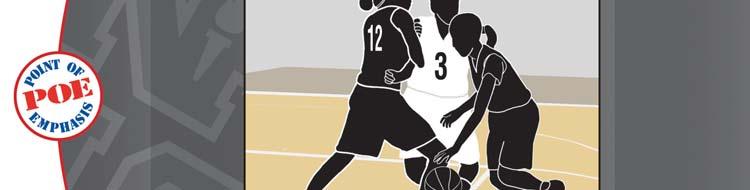 SCREENING When a screen is set in view of an opposing player, the screener can get as