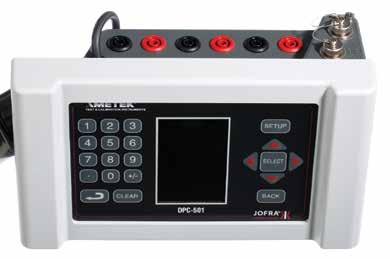 JOFRACAL CALIBRATION SOFTWARE JOFRACAL calibration software ensures easy calibration of RTD s, thermocouples, transmitters, thermoswitches, pressure gauges and pressure switches.