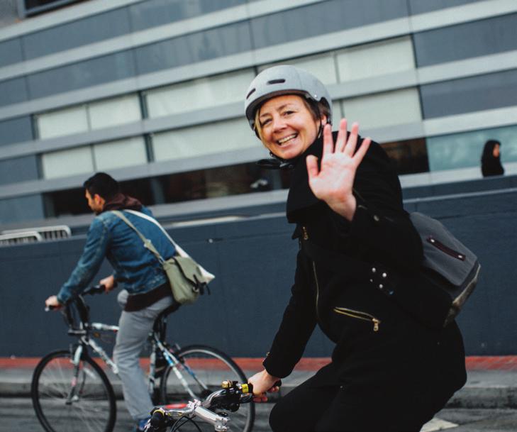 Benefits include a one-hour Urban Bicycling Workshop, complimentary memberships for your employees, discounts to SF Bicycle Coalition Signature Events and more! See the reverse page or visit sfbike.