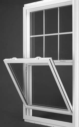 FEATURES Welded Sash and Main Frame 7/8" Intercept Insulated Glass with Optional Grids; Low-E, Tempered, Obscure, and Argon Gas Available Swiggle or DuraSeal Spacer System on