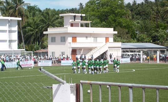 is great hope for the future of football on the Comoros Islands. The first objective is to build an international stadium that the nation can be proud of and where top matches can be staged.