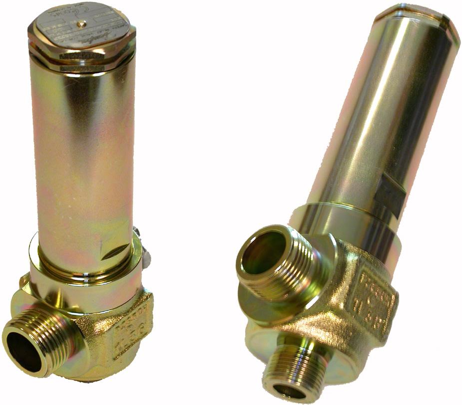 Data sheet Safety relief valves SFA 15 and SFA 15-50 SFA 15 and SFA 15-50 are standard, back pressure dependent safety relief valves in angleway execution, specially designed for protection of