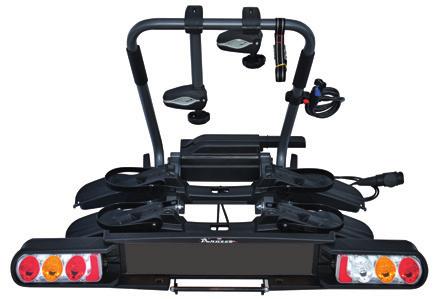 Fitting the rack to your vehicle is as simple as possible; the rack can be wheeled toward you tow bar using the built in roller wheels, then the auto adjust locking clamp easily clamps to your