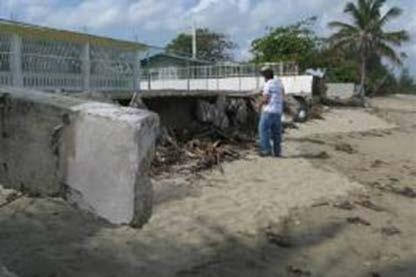 storm damage to coastal structures and infrastructure Protect the