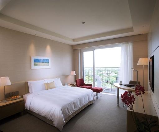 All rooms have king-size beds, spacious bathrooms, and a private balcony