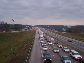 Congested conditions on I-20 are projected to increase 100%, from 5 to 10 hours per day.
