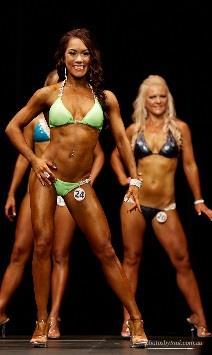 A softer, beach-body compared to the Fitness Model Class. Competitors should not have a 6 pack abs.