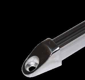 3910 End feeder in Type 316 stainless steel. Use 3mm (No.