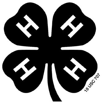 4-H PLEDGE I pledge, my head to clearer thinking, my heart to greater loyalty, my hands to larger service, and my health to better living, for my club, my community, my country, and my world.