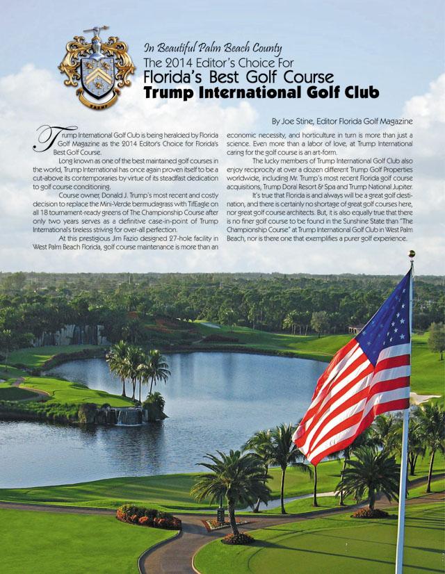 Pages 22-35 from Winter 2014 Florida Golf Magazine Copyright 2014, All Rights Reserved. Subscribe at floridagolfmagazine.