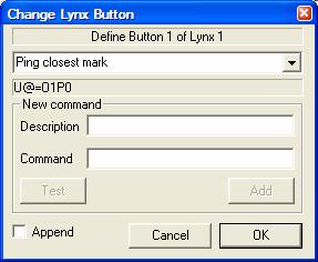Ockam System Manual Section 5.2 Displays & I/O 3. Use the B+ button to review the button assignments. If more than one Lynx is attached, use the L+ button to select the Lynx. 4.