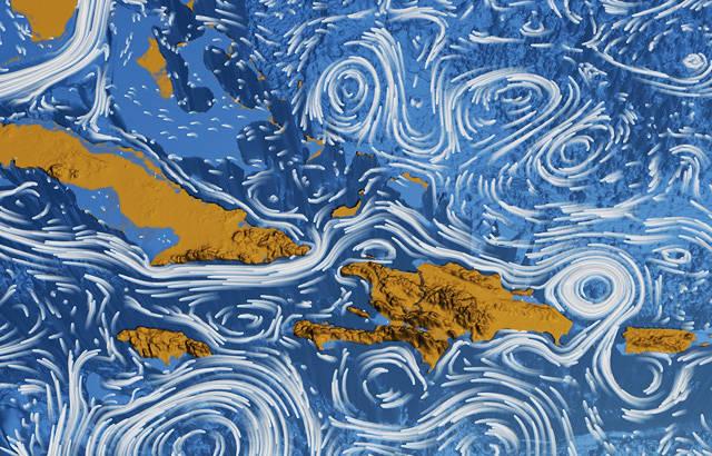 Ocean currents Water currents generally mimic wind patterns Surface water moving offshore causes upwelling: