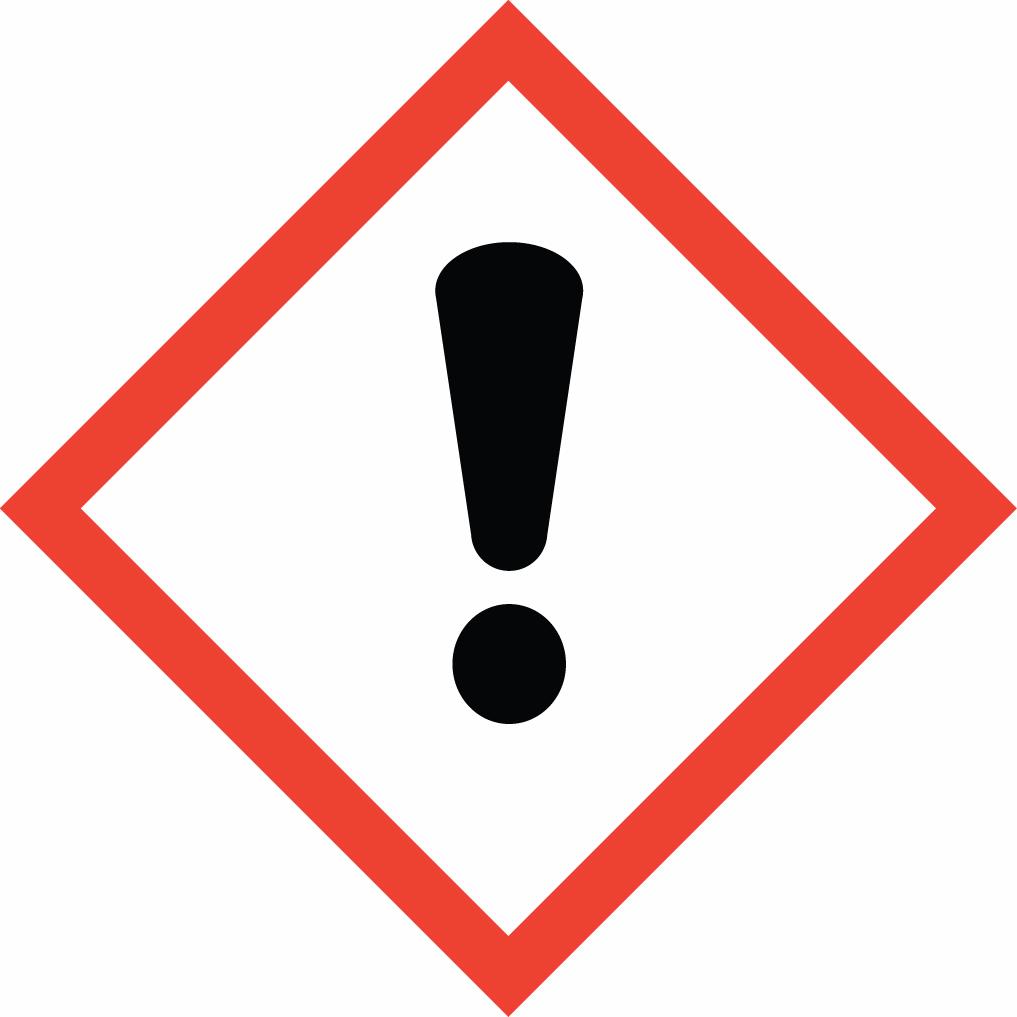 Toxicity (Single exposure) - Category 3 Corrosive to Metals Corrosion Signal Word: Irritant Danger Hazard Statements Keep out of reach of children. Read label and SDS before use.