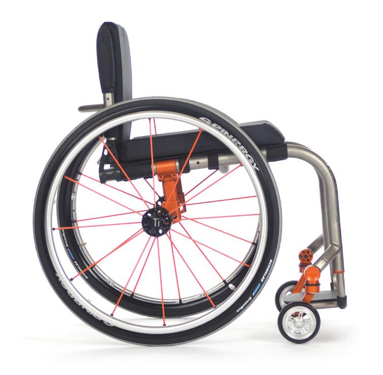 au Address: TiLite Information Promo Code: City: State: Zip: Ship Date: Order #: Phone: Fax: Wicked Wheelchairs MASS 2012 Satin TiLite ZRA shown with Burnt Orange Color Anodize Package and other