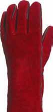 GLOVES CA615K: WELDERS NAME:Heat-resistant leather hide welder s glove / kevlar sewn Size: 10 Colour: Red Description : 5-finger welder s glove, heat-resistant top quality leather hide.