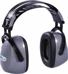 EAR DEFENDERS INTERLAGOS NAME: EAR DEFENDER - SNR 33 db Size: Adjustable Colour: Grey / Black Description : Ear defender with ABS Cups. Double Plastic headband, adjustable in height. Low pressure.