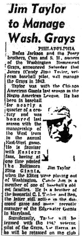 The Homestead Grays were owned by Cumberland Posey and were the most dominant team in Negro League baseball during their day.