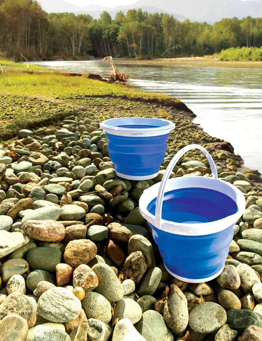 body Collapsible Fishing Buckets The Quarrow Collapsible Fishing Bucket is the handy companion for