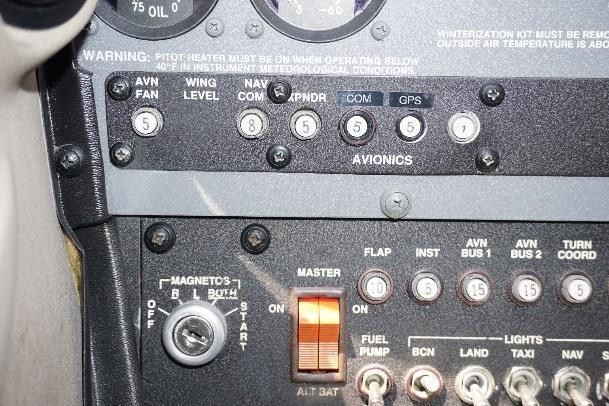If a circuit breaker is out and not placarded, inform the on-duty Flight Training Coordinator.