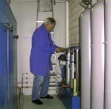 Systems for Storage of rare gases Storage cylinder systems up to 350 bar with 50 or 80 l water