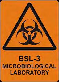 BSL3 Labs What Defines 3 Indigenous or exotic agents that can cause lethal infections or grave consequences to agriculture BSL1 and BSL2 micro-biological techniques are followed, plus: Separated from