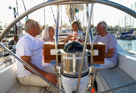 The sailing experience on these trips does not matter because you have a skipper who takes responsibility for the crew and the boat while your hostess arranges food and ensures that camaraderie is at