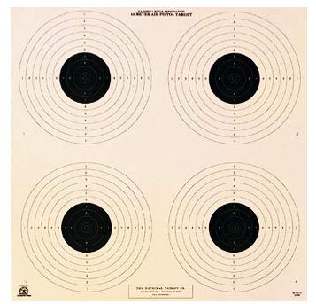 Although manually operated target changing devices are acceptable, electronic target/scoring systems are preferred for IDAF shooting competitions. Sighter Target Competition Target 11.7 UNIFORMS.