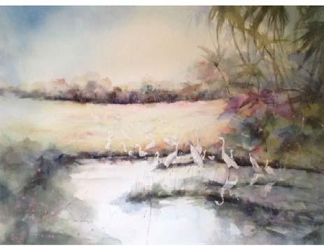 Joe Costanzo s exhibit, From Florida to Europe Watercolors, draws inspiration from his travels at home and abroad.