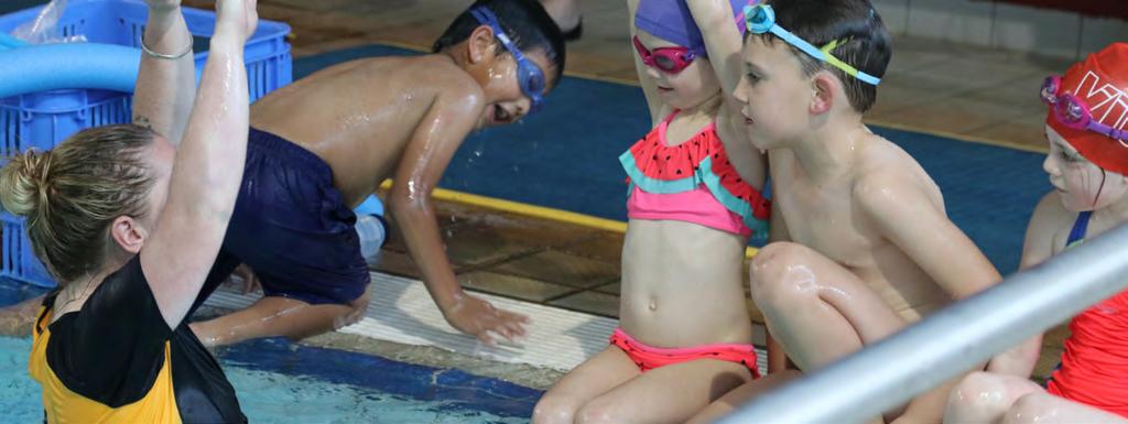 Make up lessons will only apply to learn to swim participants Make up lessons will only be applicable if