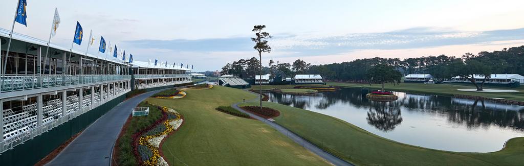 PRACTICE ROUND TUESDAY AND/OR WEDNESDAY The TPC Sawgrass Clubhouse will be reimagined as an invitation-only