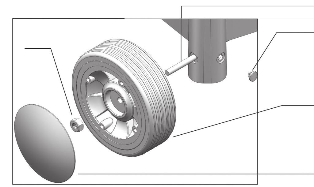 STEP 7 Locate the axle through the