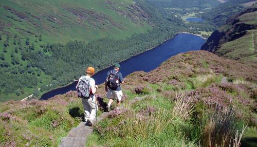 Pilgrimage The pilgrimage route takes you through the heart of Ireland past historic sites and scenic landscape It follows established walking paths or minor